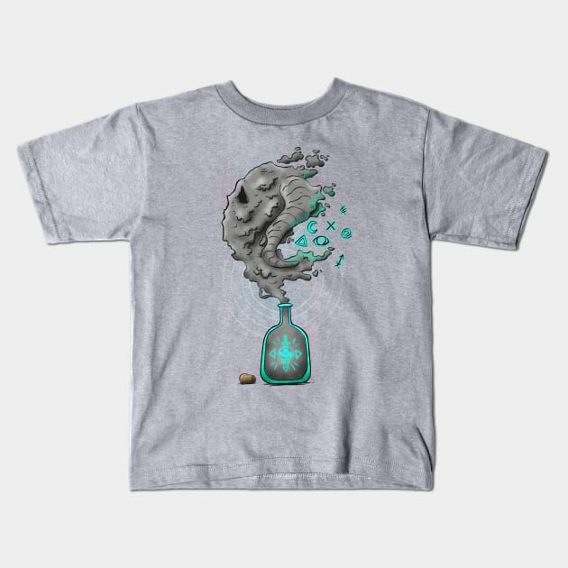 Deadly potion Kids T-Shirt by Bragalo